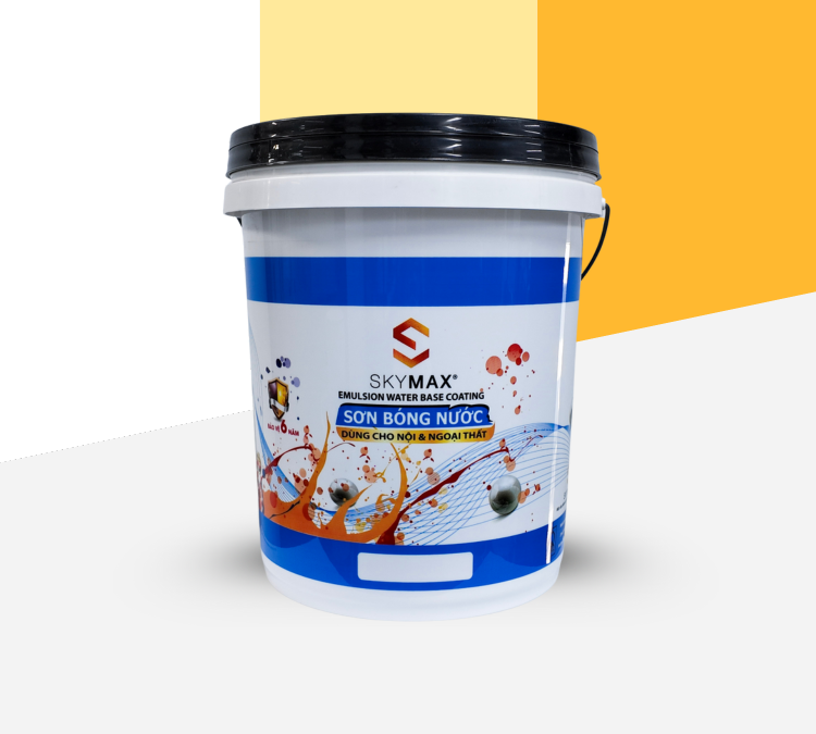 Keo bóng nước SKY WATER GLOSS GOLD - 18L