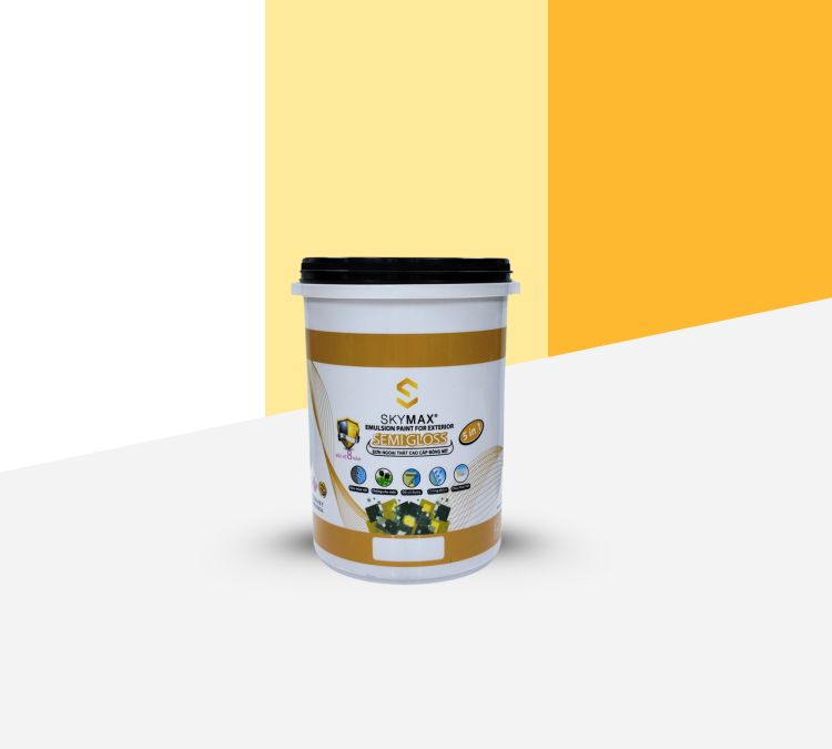 Sơn phủ ngoại thất SEMI GLOSS - 1L