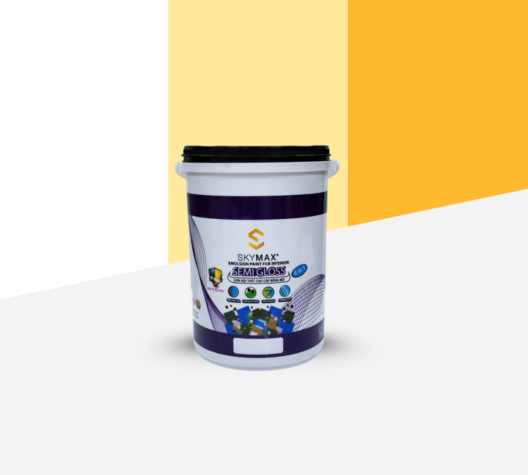 Sơn phủ nội thất SEMI GLOSS - 1L