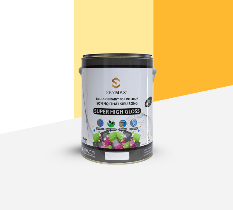 Sơn phủ nội thất SUPER HIGH GLOSS - 5L