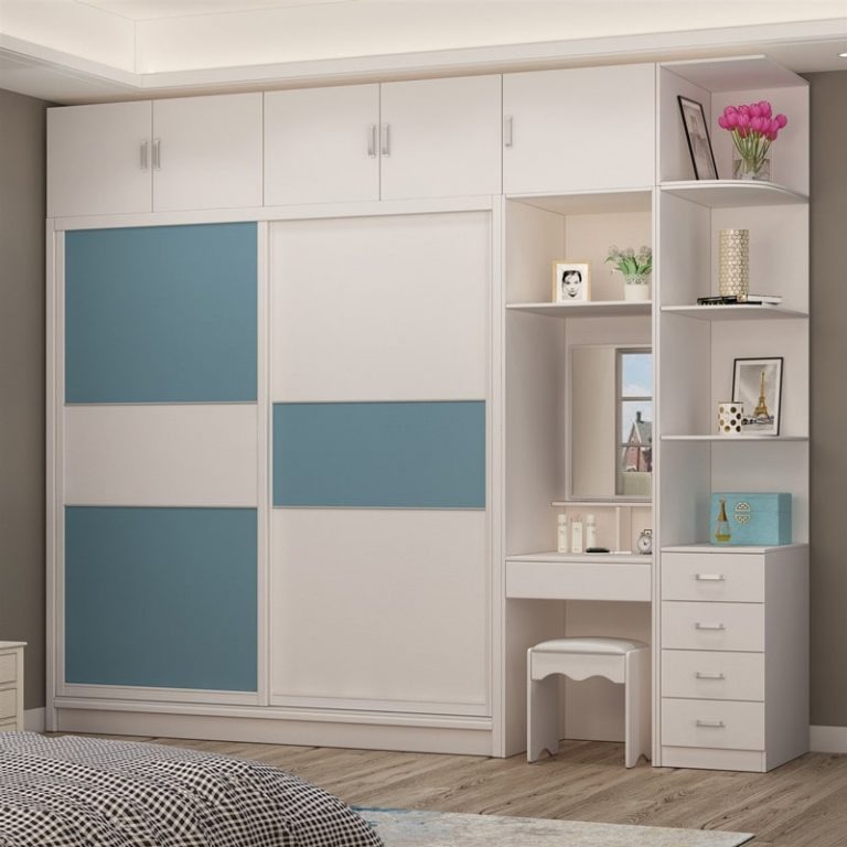 Tủ Quần Áo 6 Buồng Kết Hợp Bàn Trang Điểm - TQAVP18-3