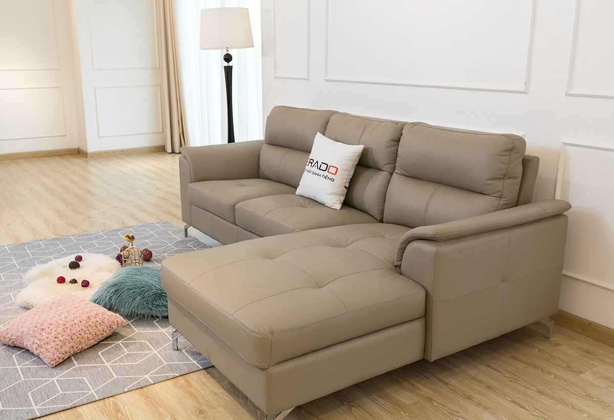 Sofa da thật Malaysia mã 9412L-3-1